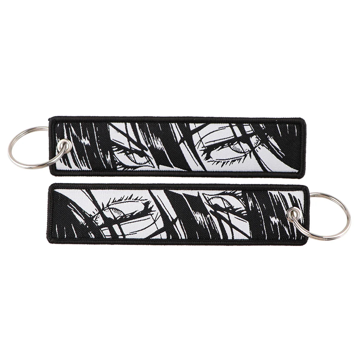 Embroidered Anime Eye Keychain