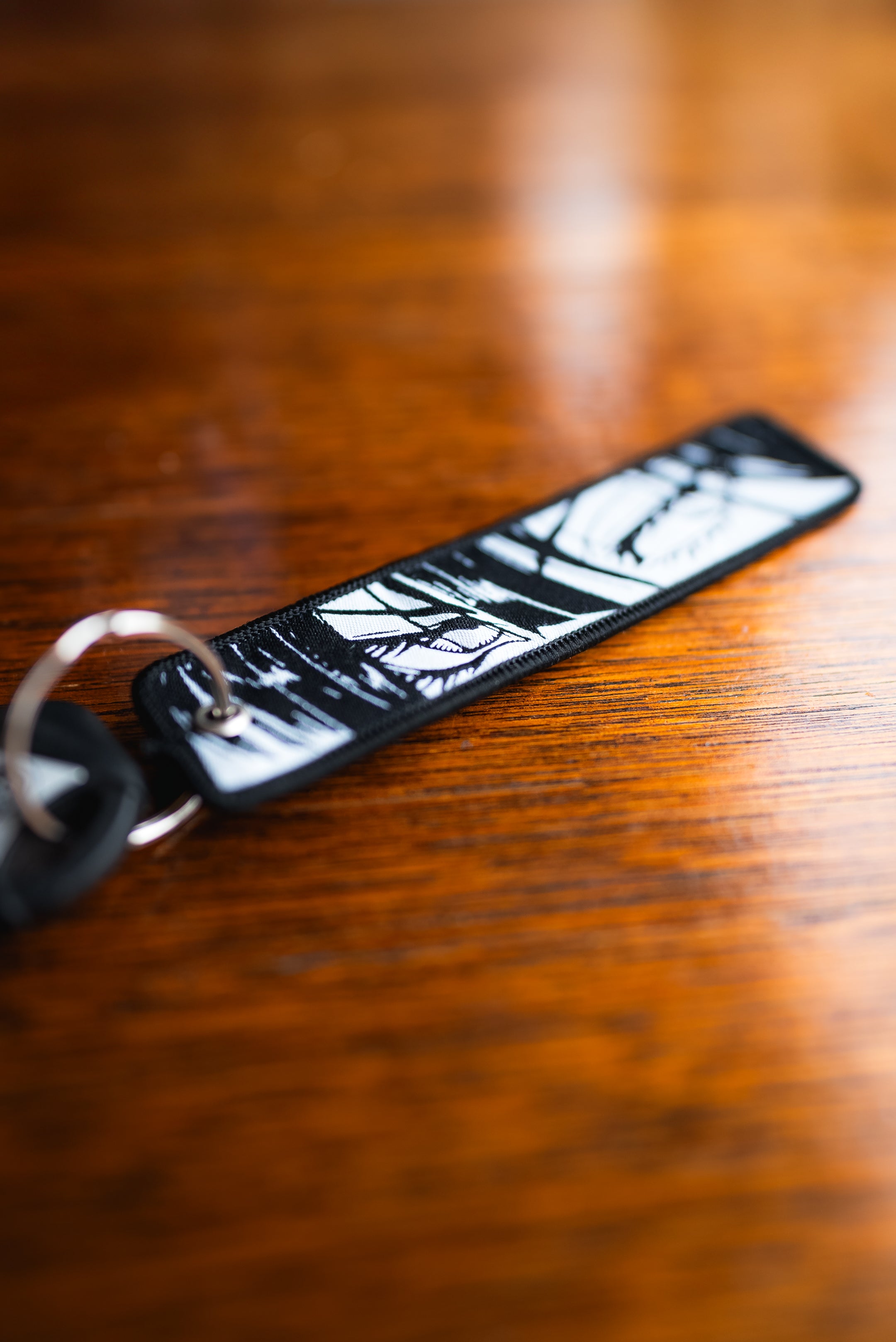 Embroidered Anime Eye Keychain
