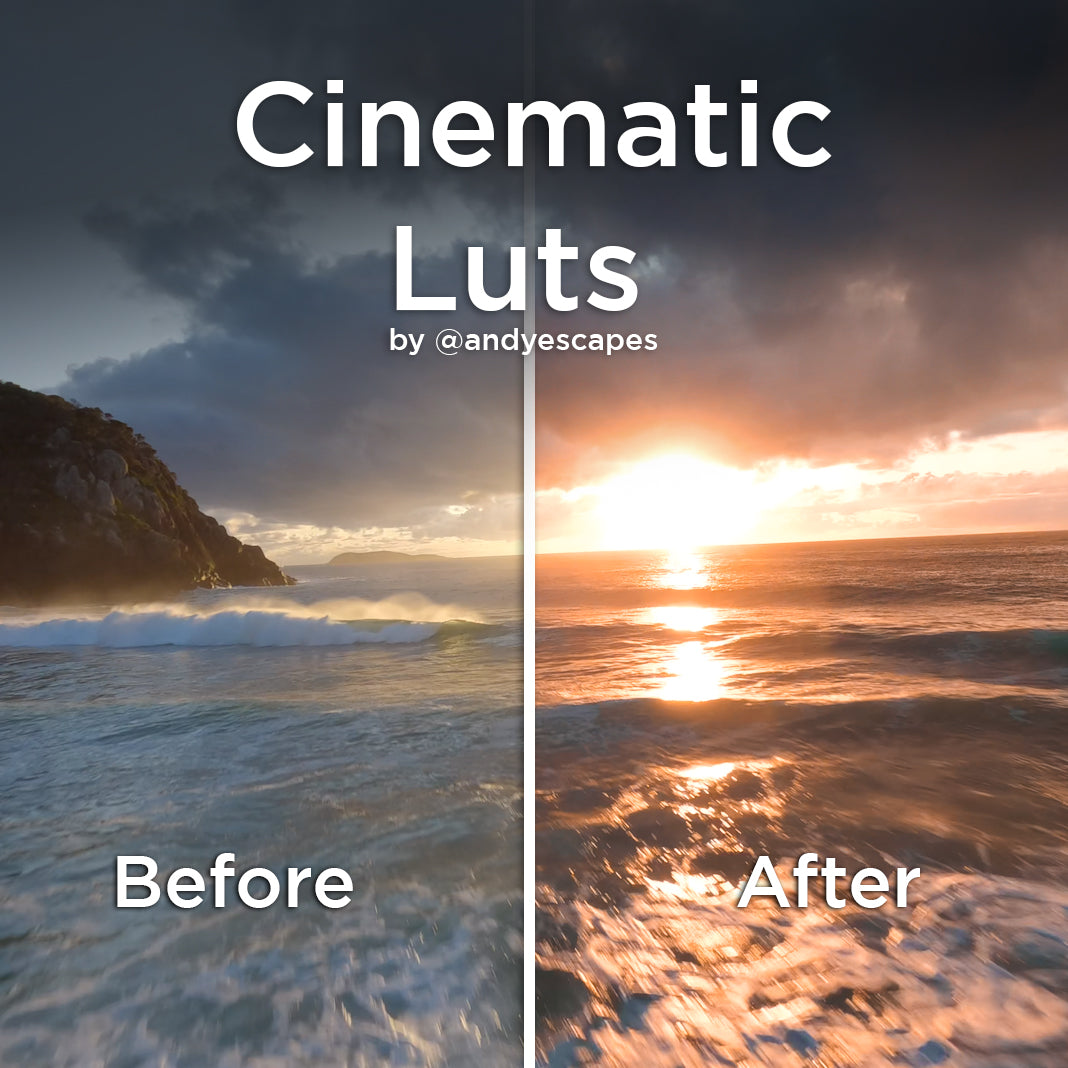 Cinematic Sony SLOG3 LUTs