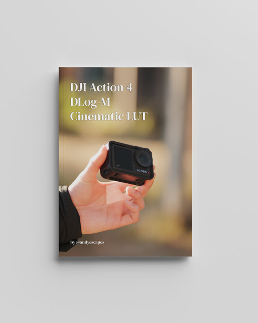 DLog-M Cinematic LUT - DJI Action 4, DJI Mini 4 Pro, DJI Pocket 3 & DJI Avata 2